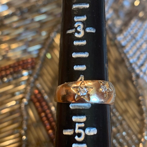 HEIRLOOM 14k GORGEOUS DIA RINGS 1st come; 1st serve! Band and signet - Picture 8 of 13